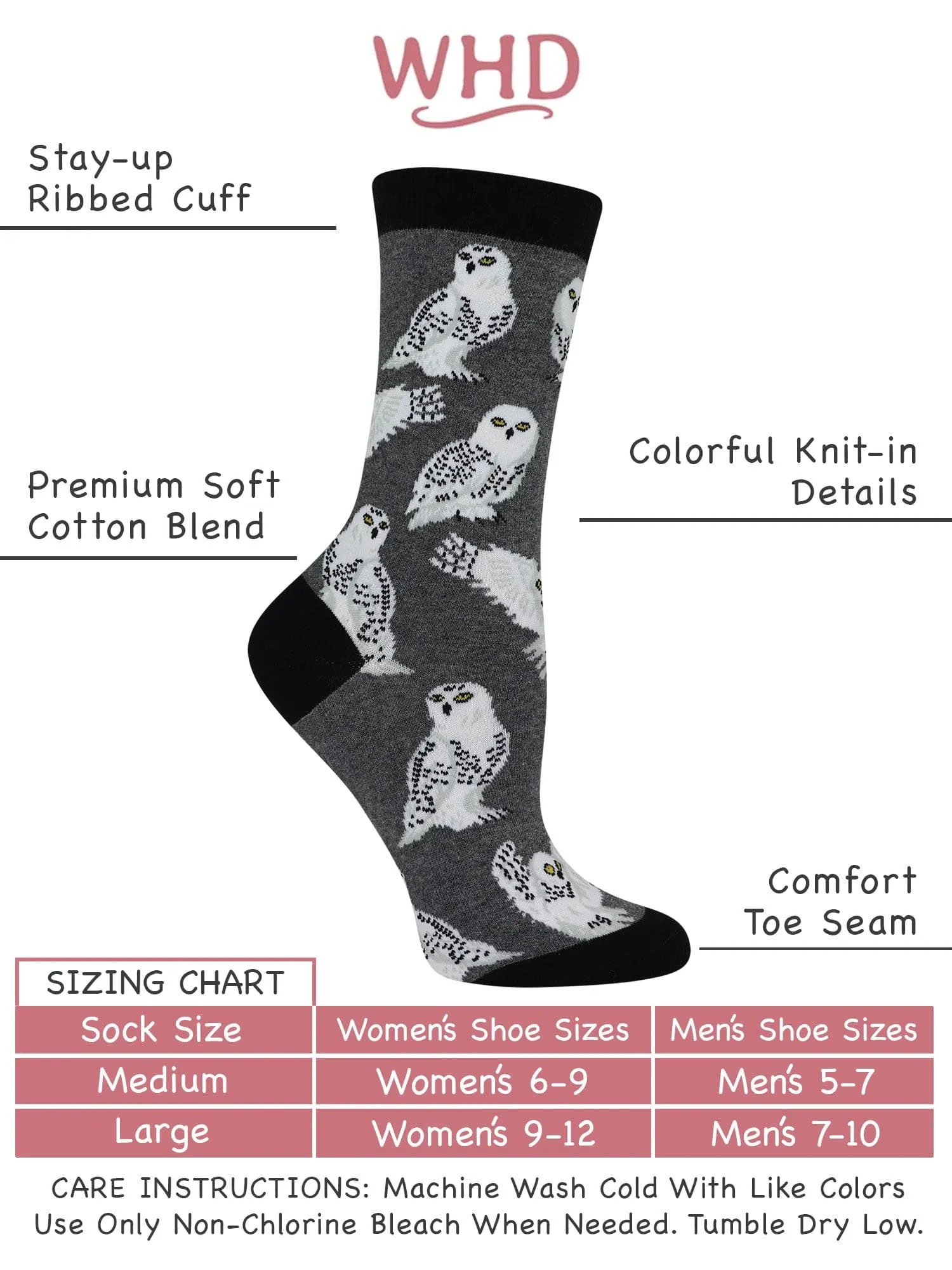 Owl Socks Perfect Bird Lovers Gift