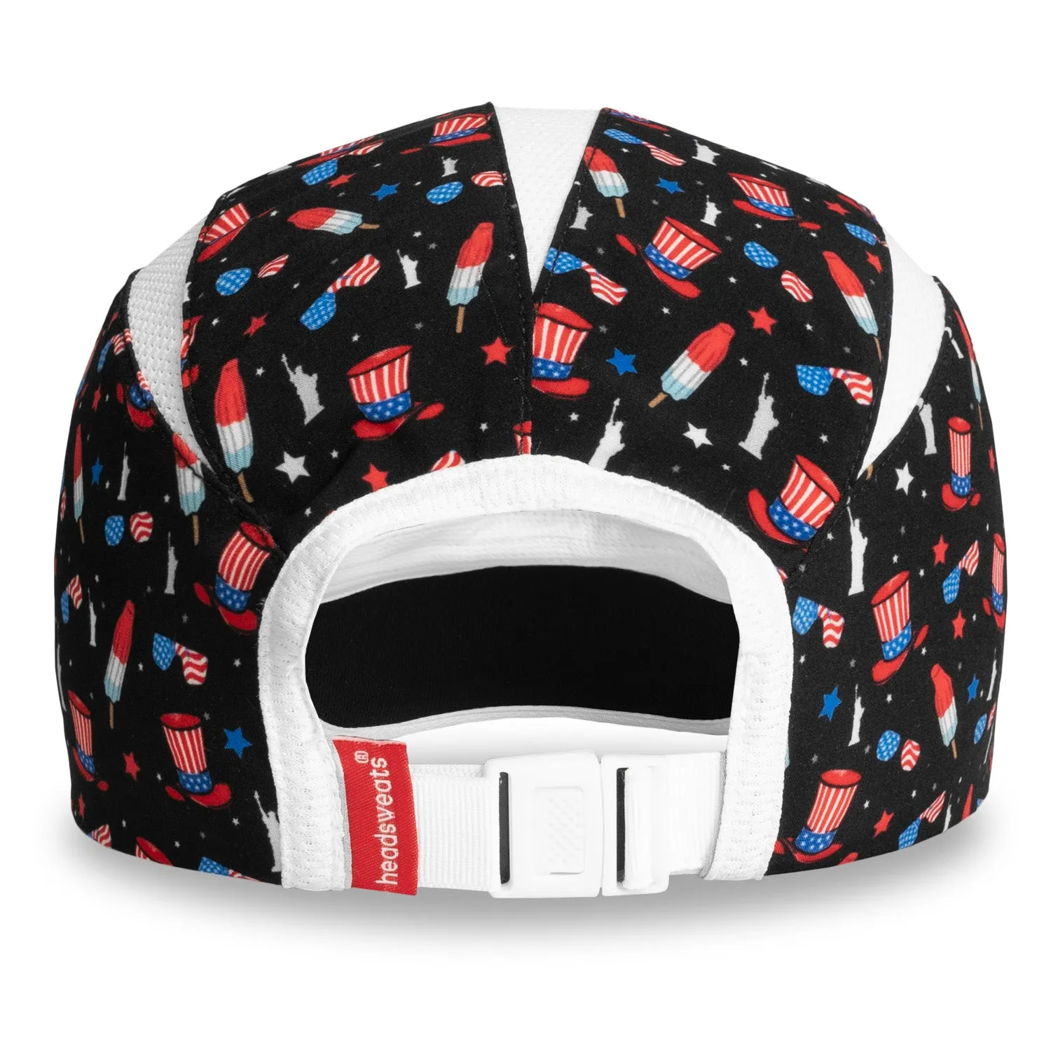 Patriotic USA Black Running Hat