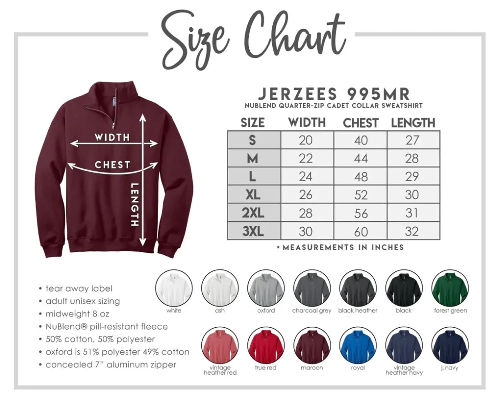 Personalized Music Note Quarter Zip Sweatshirt