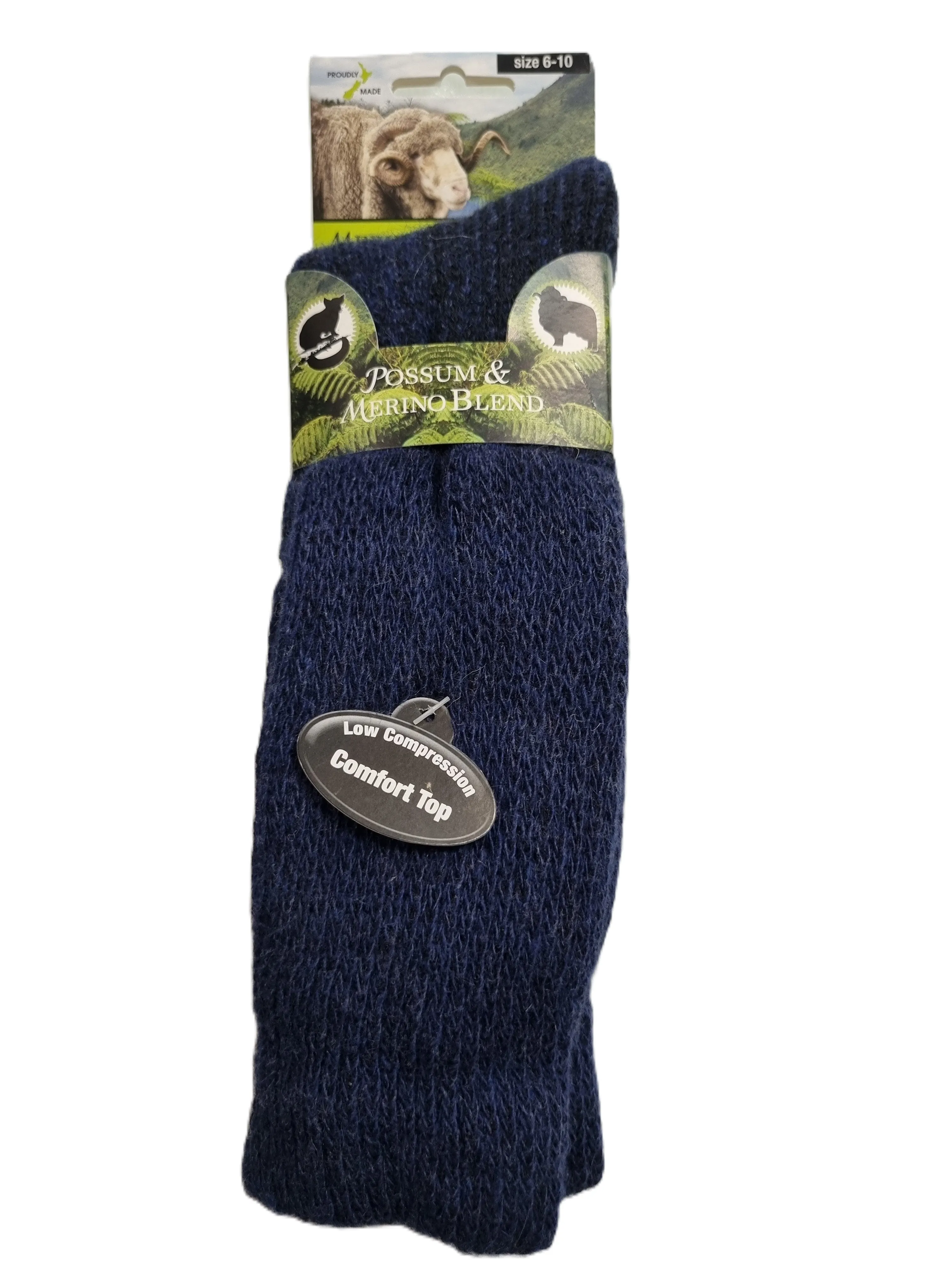 Possum Merino Low Compression Boot Socks