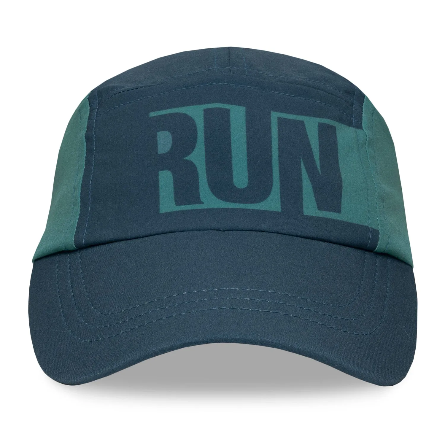 RUN Teal Running Hat