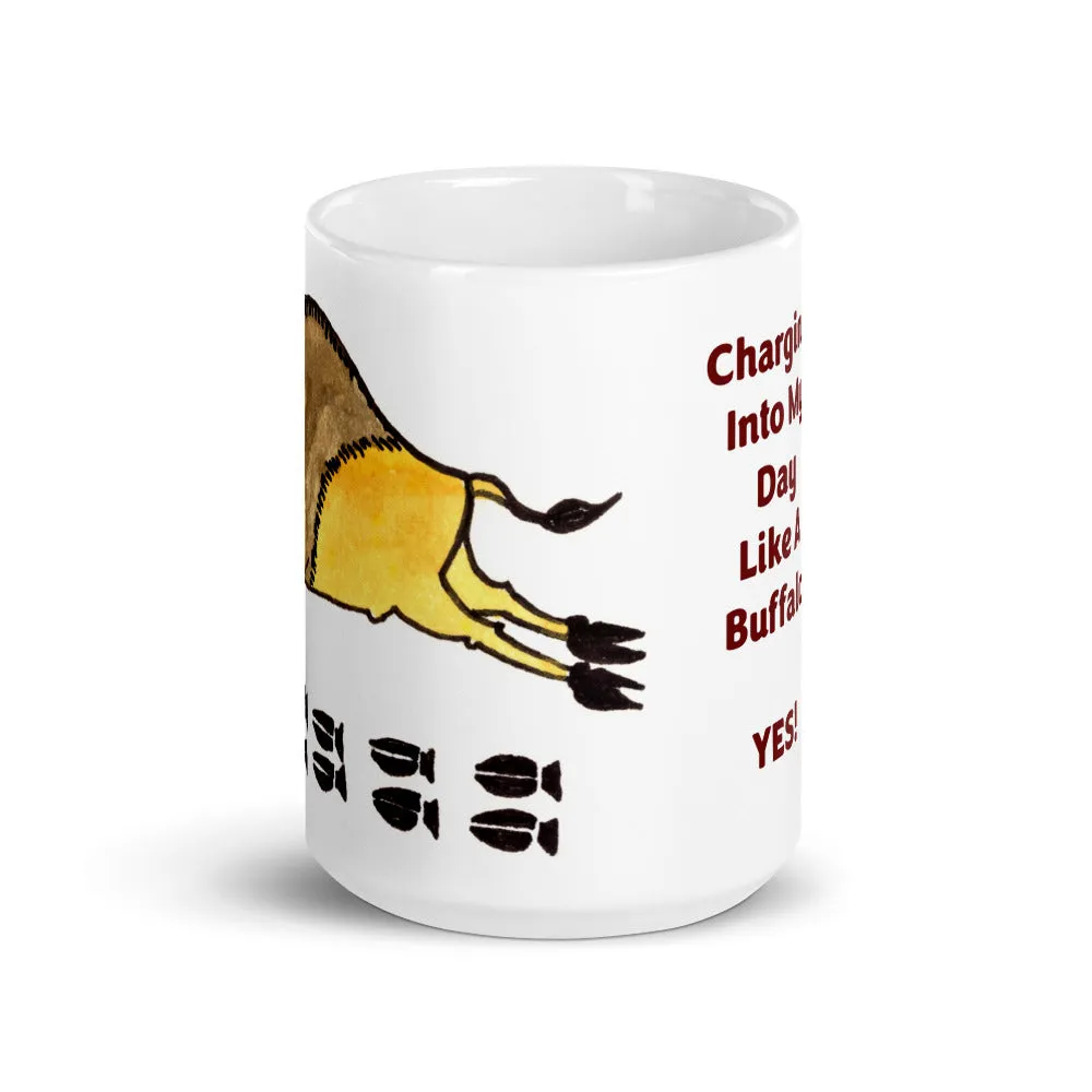 Running Buffalo Mug