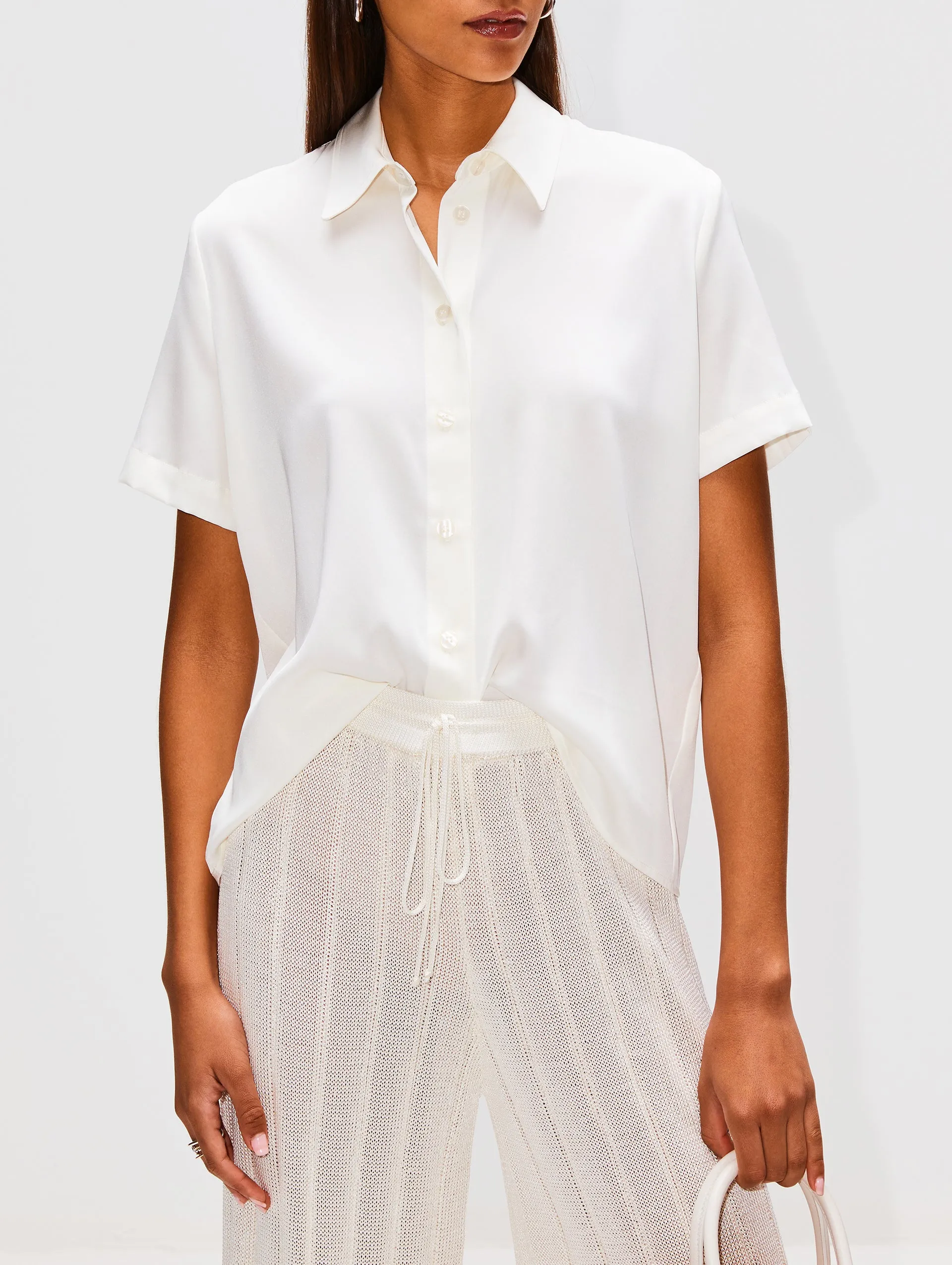 SASHA SS SILK BLOUSE