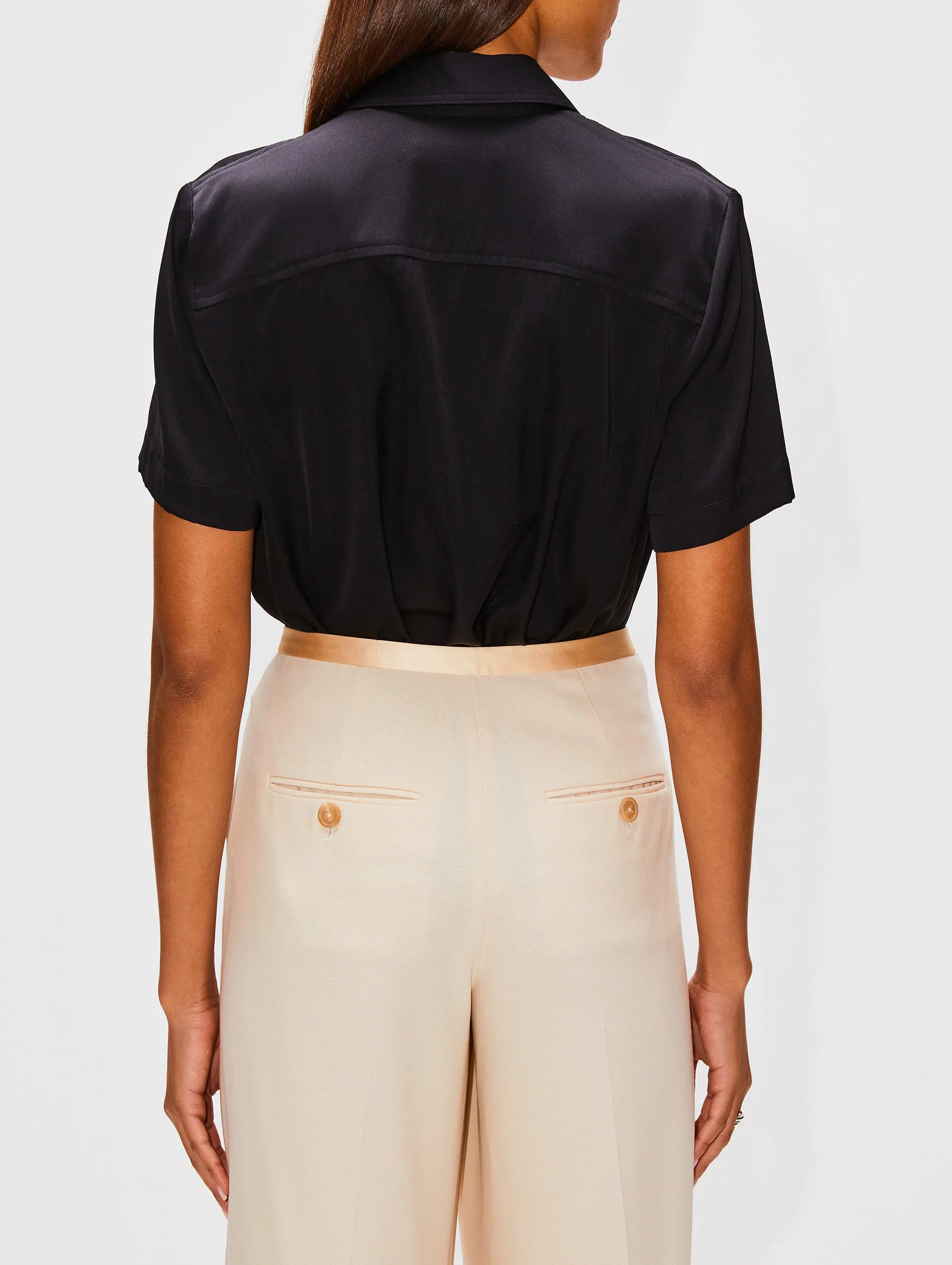 SASHA SS SILK BLOUSE