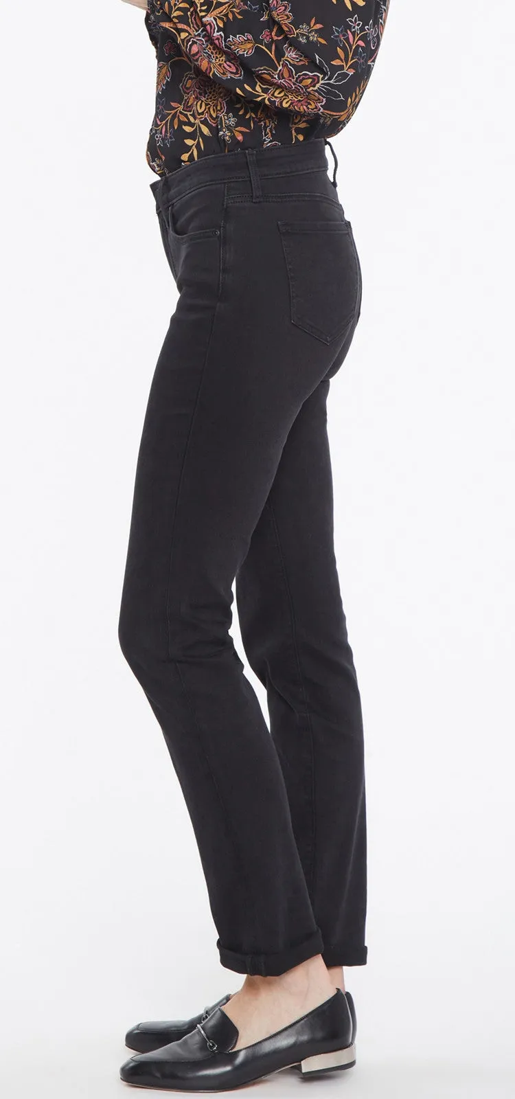 Sheri Slim Ankle Jeans Donkergrijs Premium Denim | Trinity