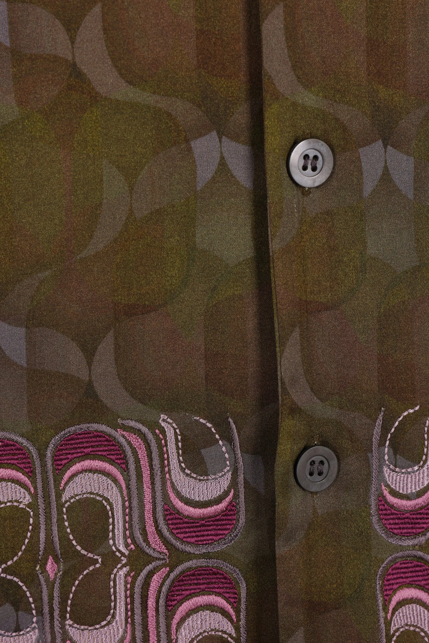 silk bowling shirt