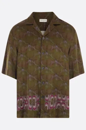 silk bowling shirt