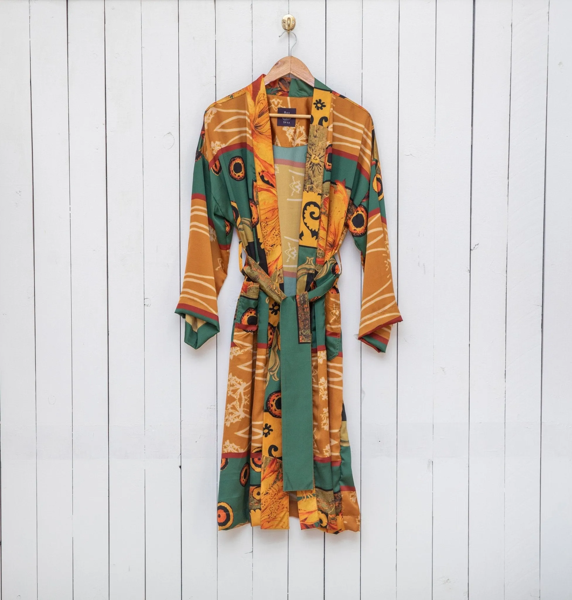 Silk Long Kimono