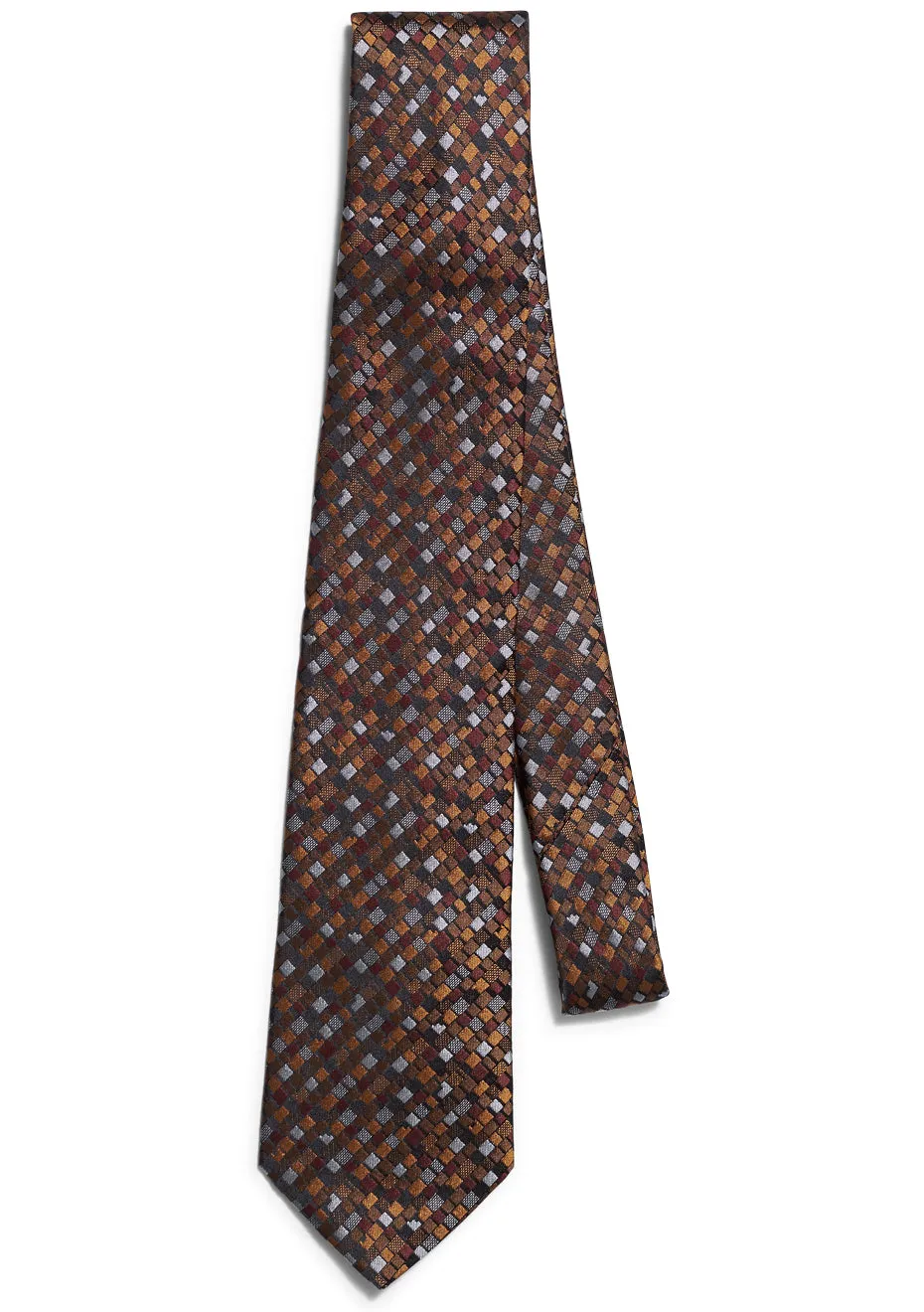 Silk Tie Brown