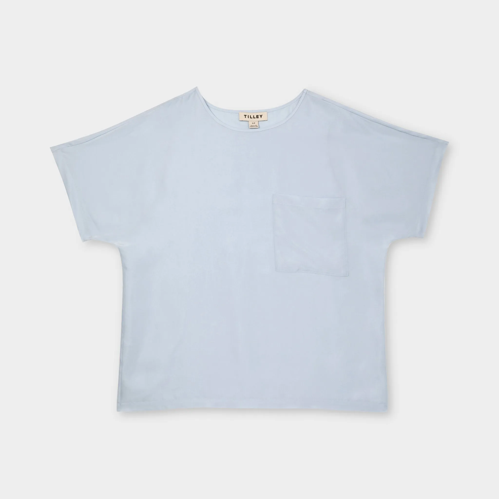 Slouchy Silk Tee