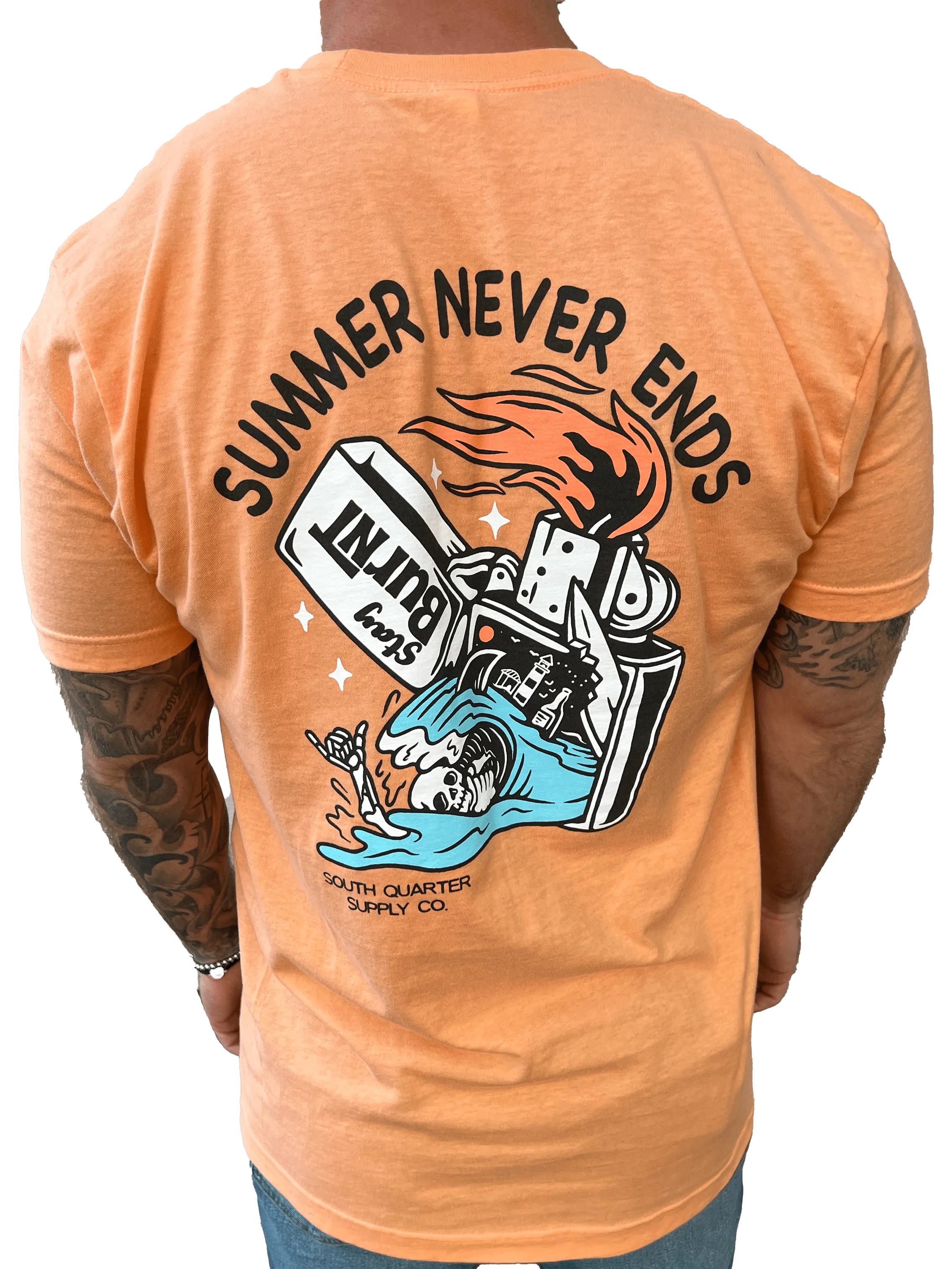 South Quarter "Summer Never Ends" T-Shirt