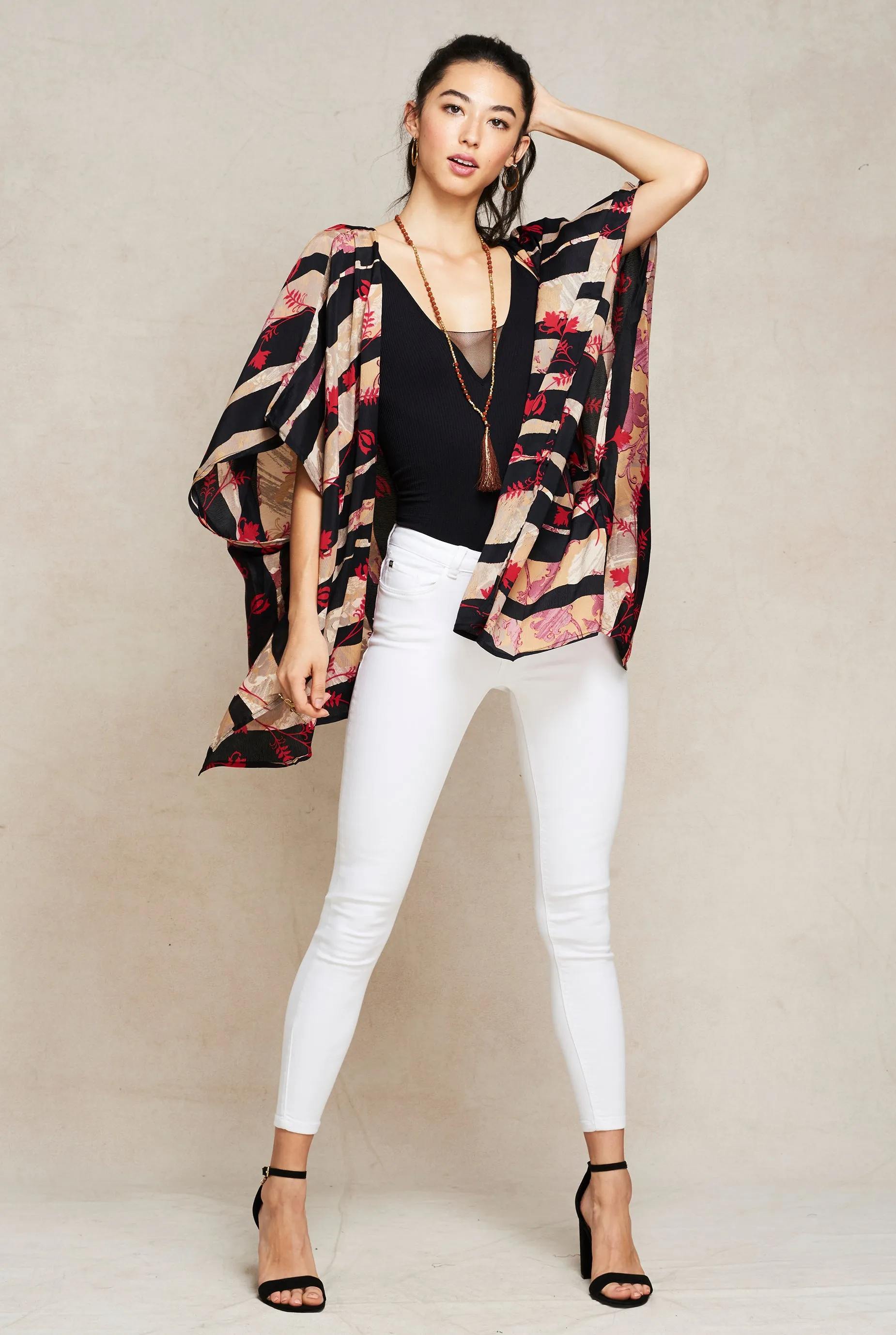 Spellbound Silk Kimono