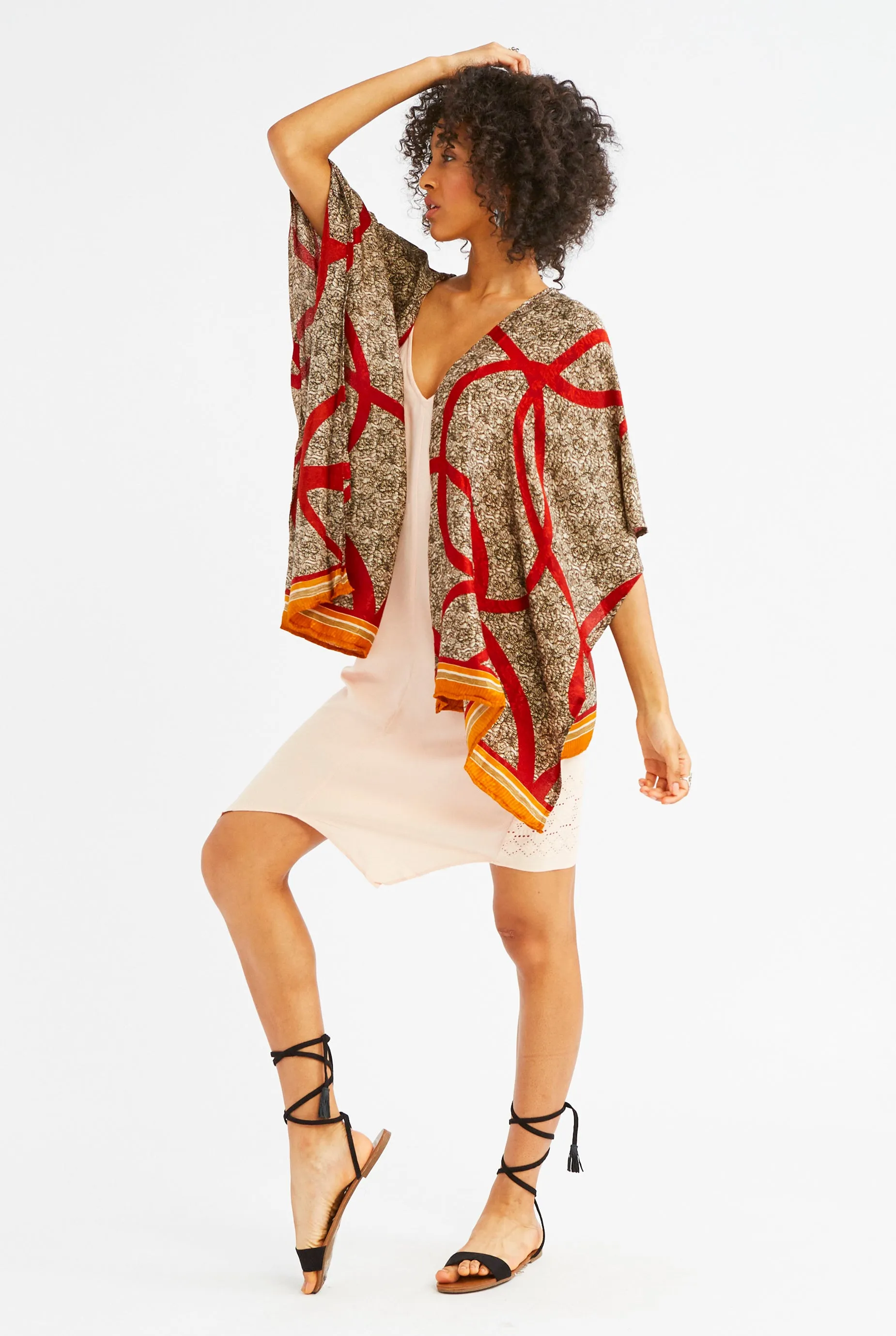 Spellbound Silk Kimono