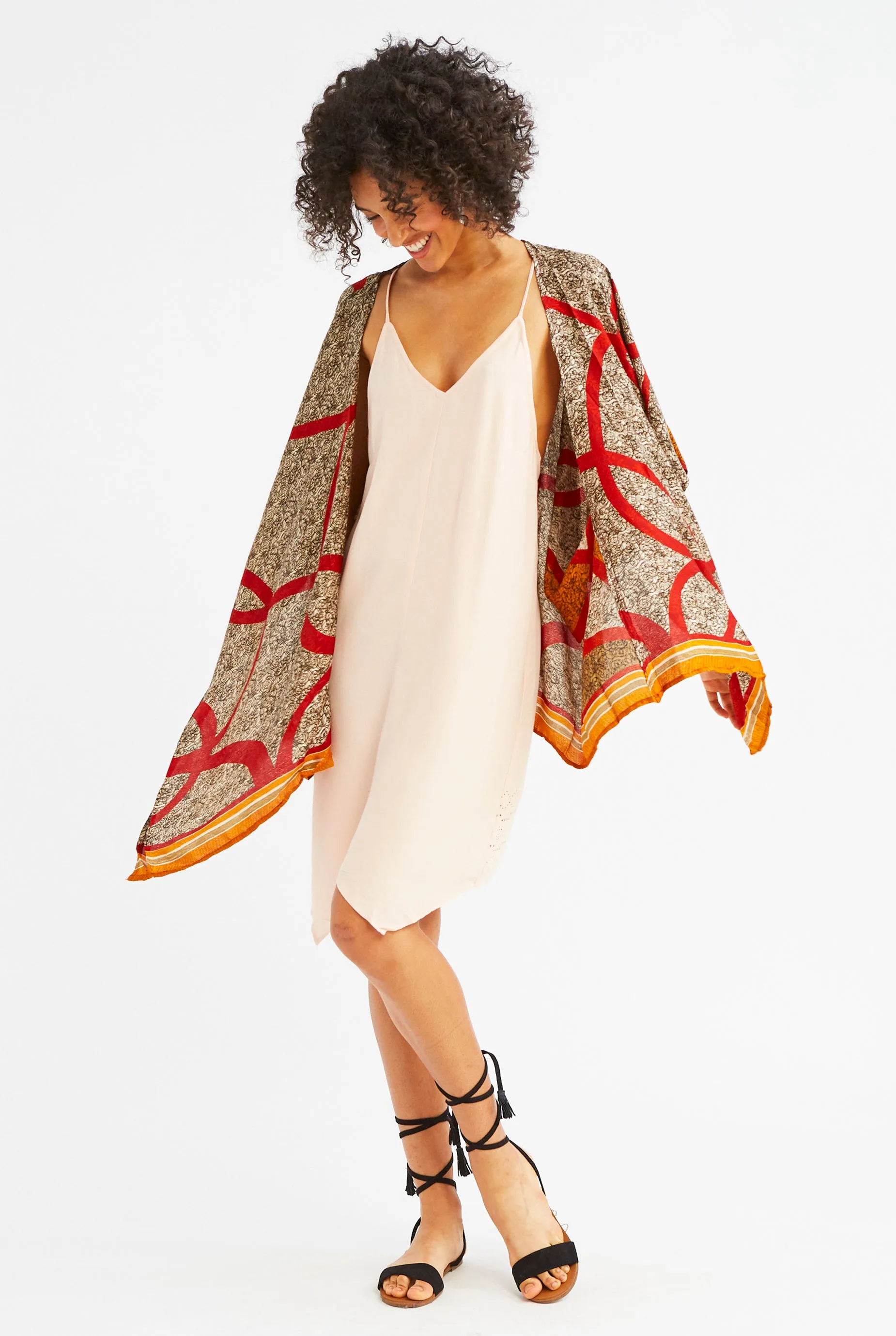 Spellbound Silk Kimono