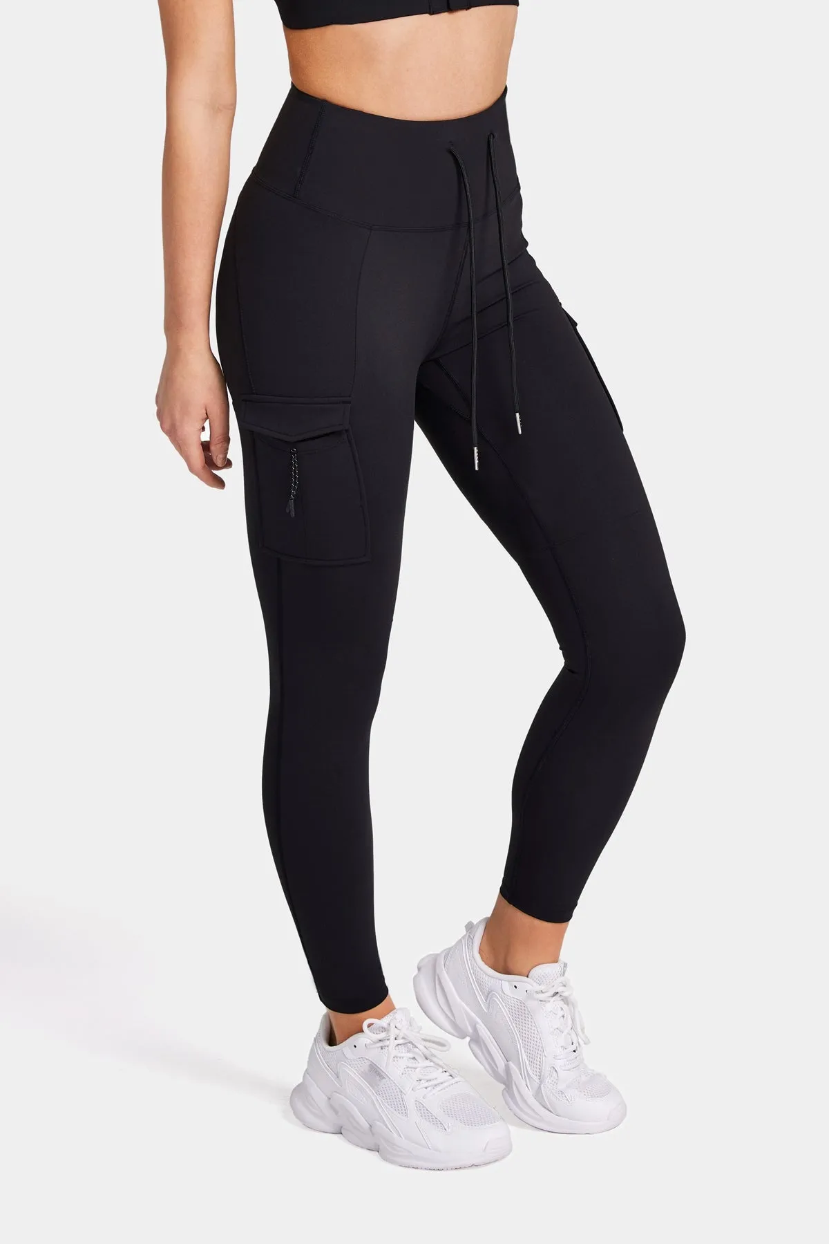 Supportive Mid-Rise Hiking Leggings