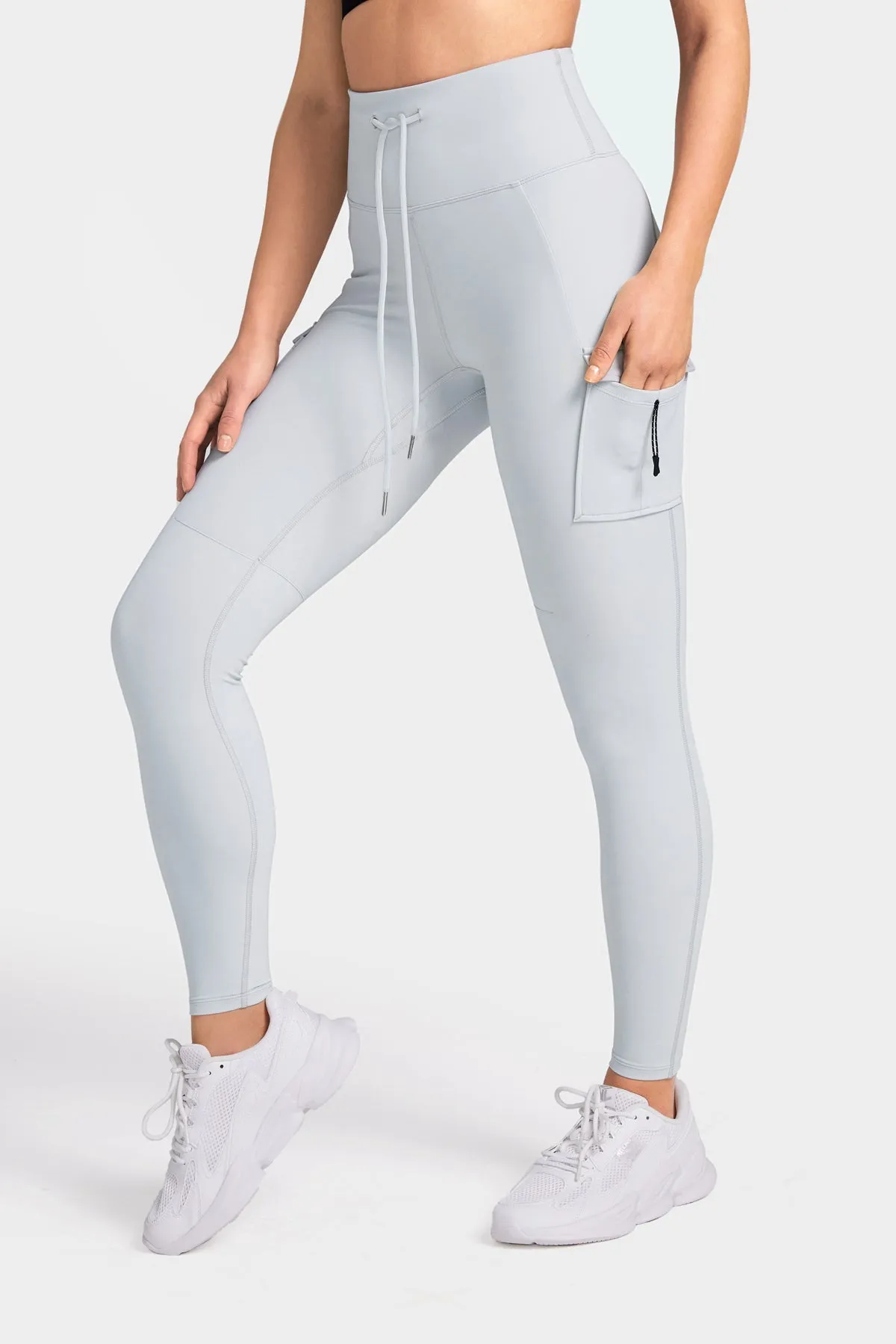 Supportive Mid-Rise Hiking Leggings