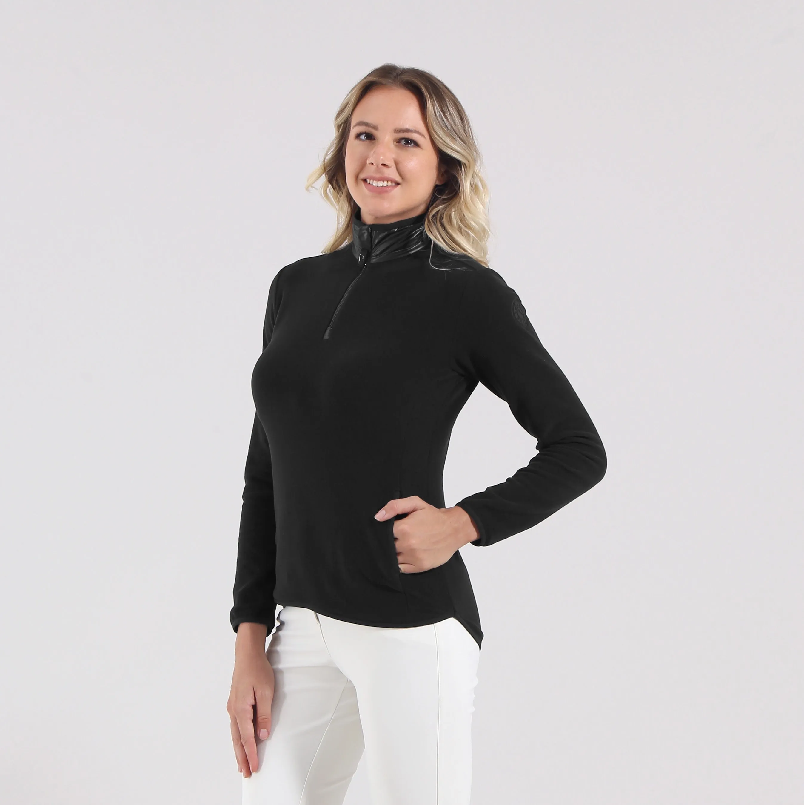 TOPOLINA | FLEECE QUARTER ZIP