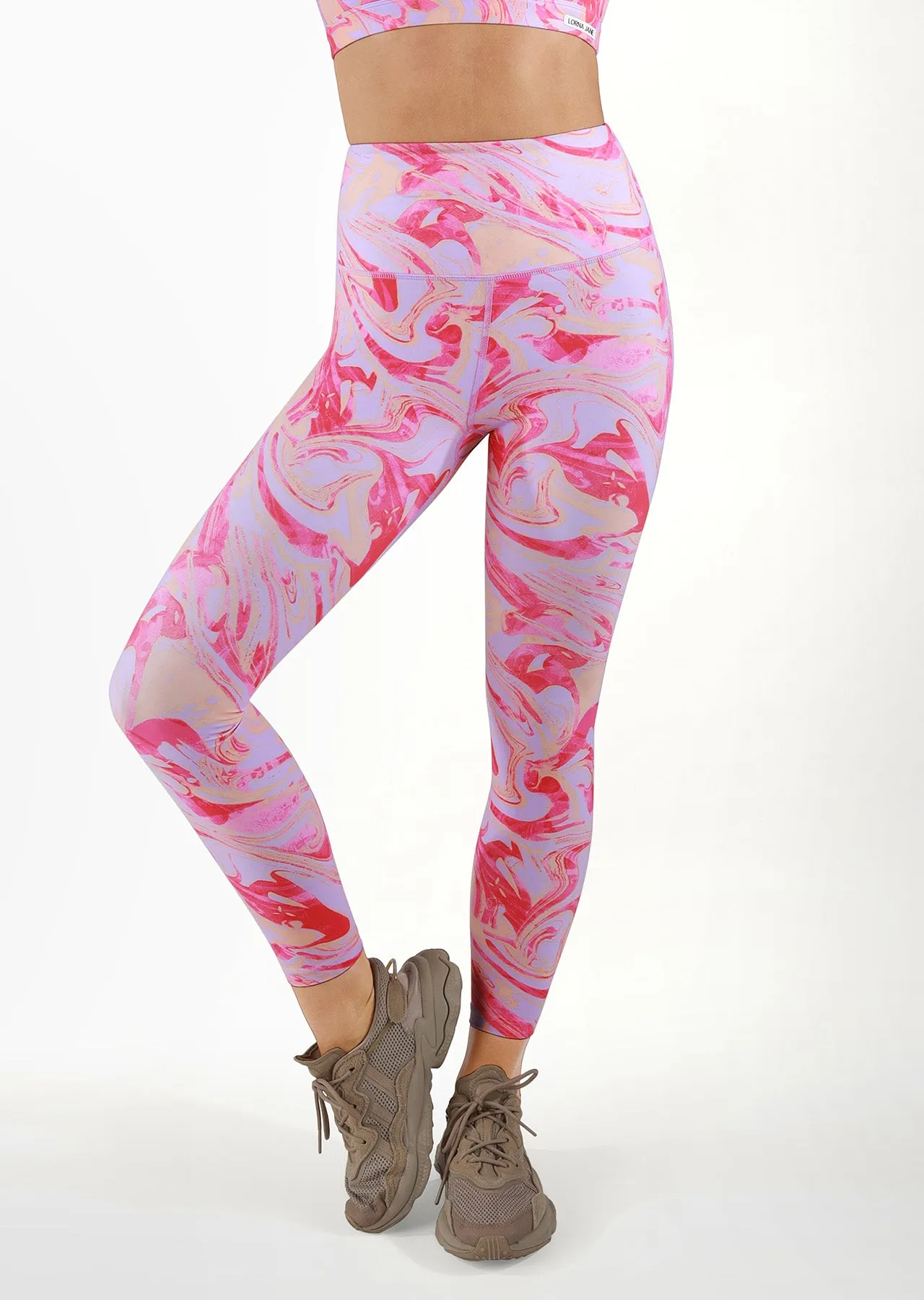 Vapour No Chafe Ankle Biter Leggings - Vapour Print