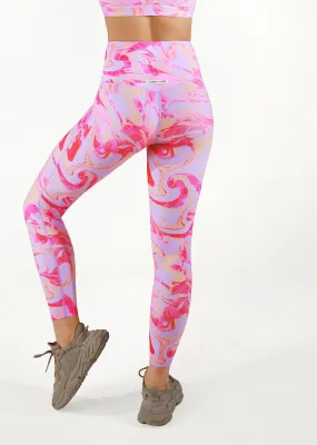 Vapour No Chafe Ankle Biter Leggings - Vapour Print