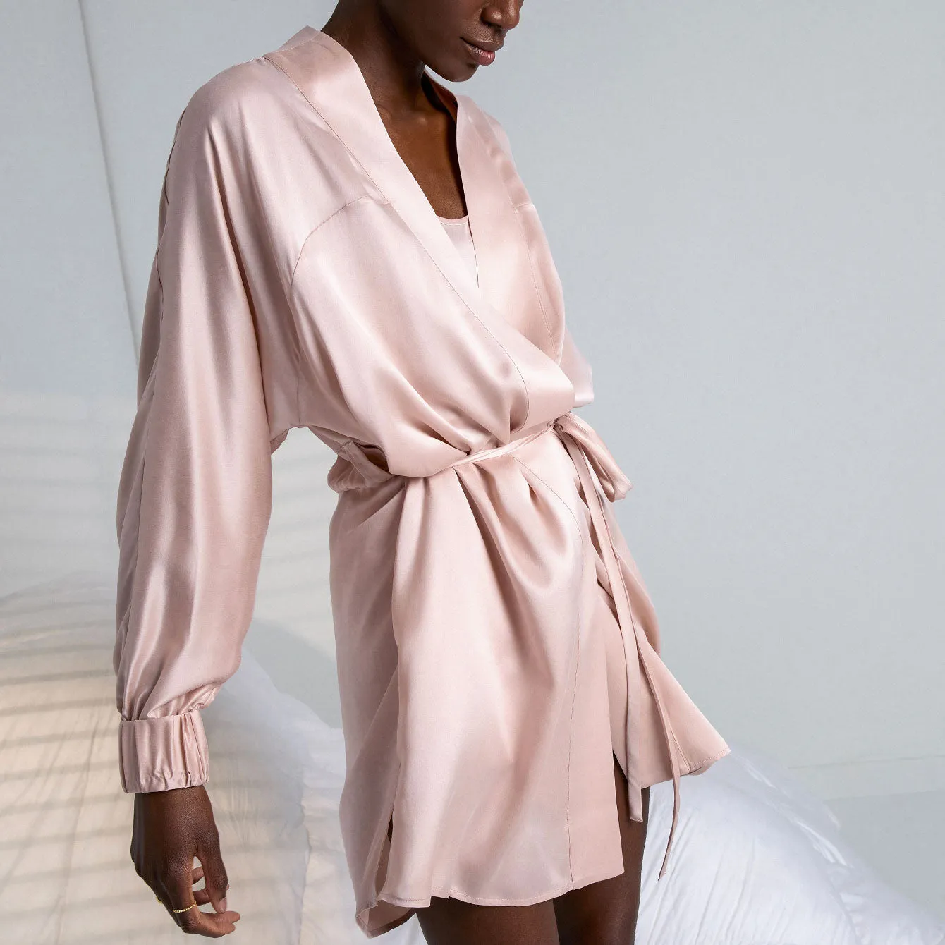 Washable Silk Robe