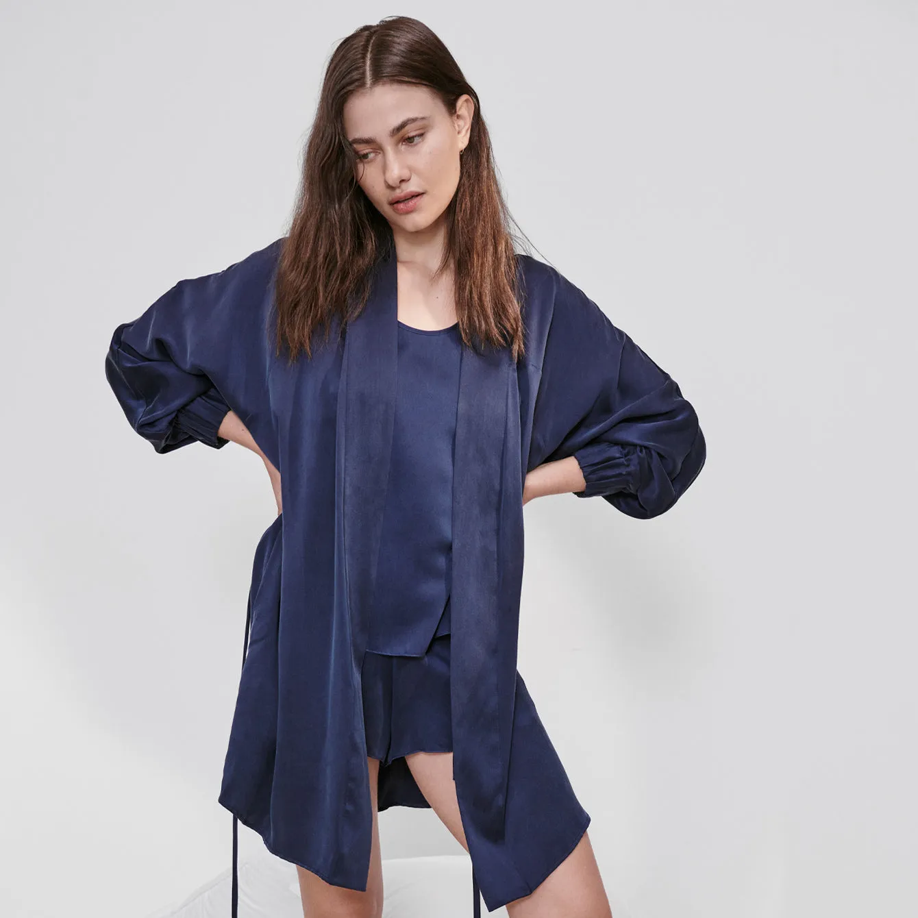 Washable Silk Robe