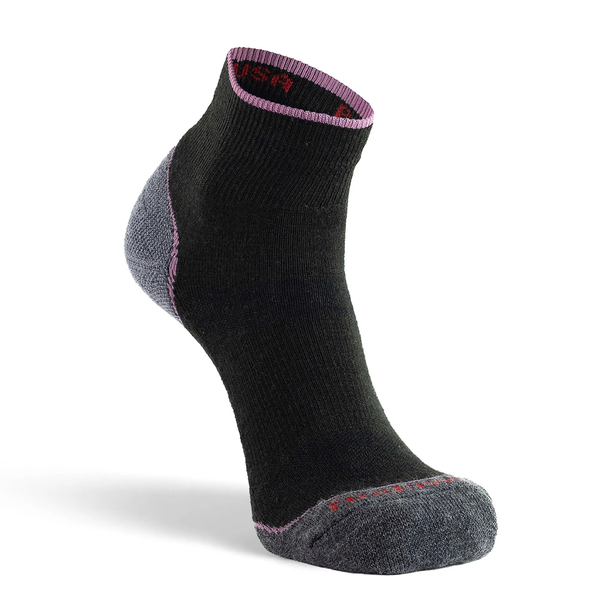 Women's Basecamp 2.0 Lightweight Quarter Crew Hiking Sock