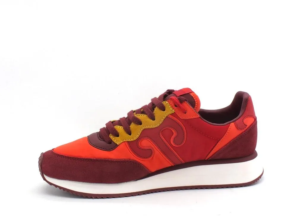 WUSHU Master Sneaker Running Red Multi M218